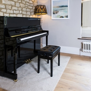 Kawai K-300 Upright Piano in Polished Ebony or White