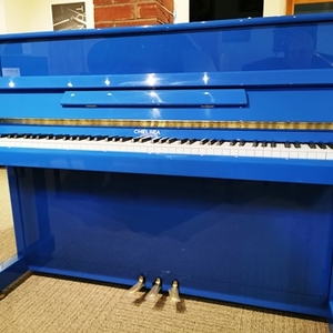 Chelsea Blue Upright Piano