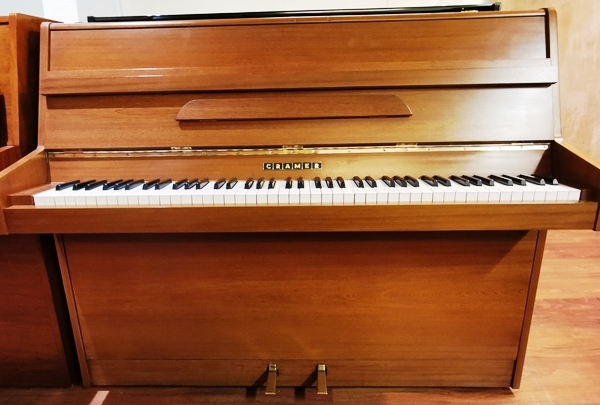 Cramer 106 pre-owned upright piano.