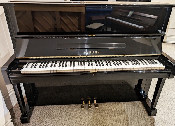 Yamaha U1 pre-owned upright piano.