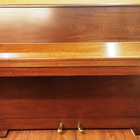 Zender pre-owned upright piano.